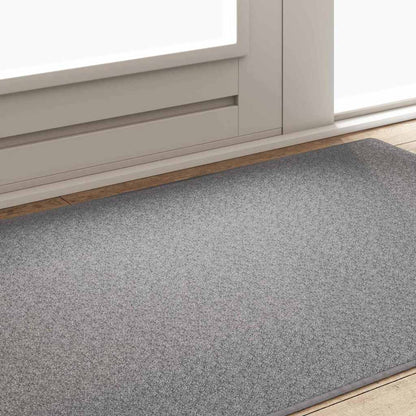 Carpet Runner Light Grey 100 x 150 cm 100% Polypropylene