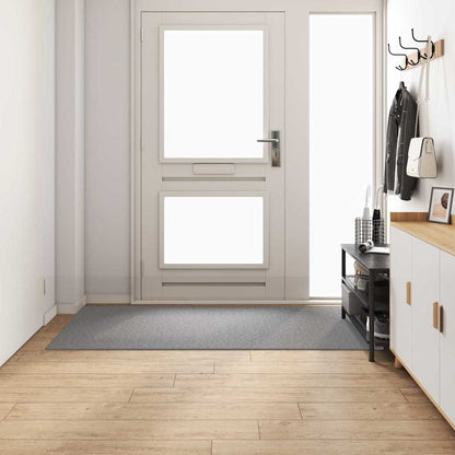 Carpet Runner Light Grey 100 x 200 cm 100% Polypropylene