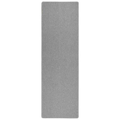 Carpet Runner Light Grey 100 x 300 cm 100% Polypropylene