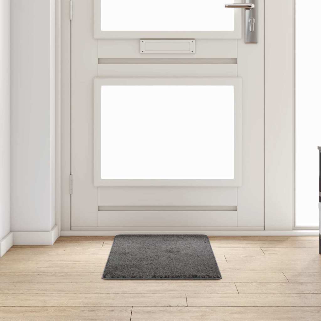 Carpet Runner Grey 50 x 100 cm 100% Polypropylene Tuft