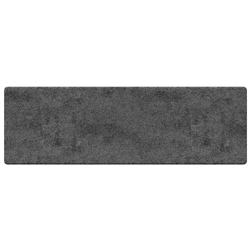 Carpet Runner Grey 80 x 300 cm 100% Polypropylene Tuft