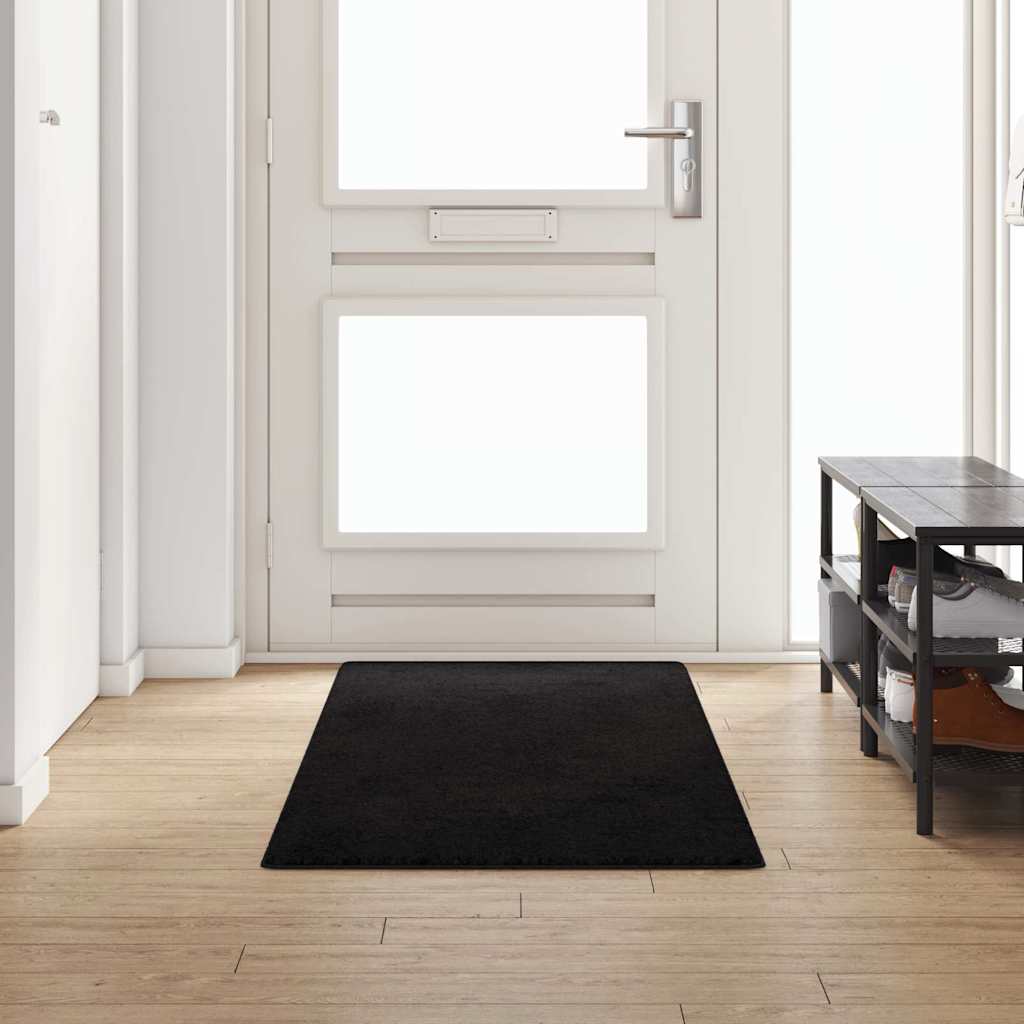 Carpet Runner Black 80 x 250 cm 100% Polypropylene Tuft
