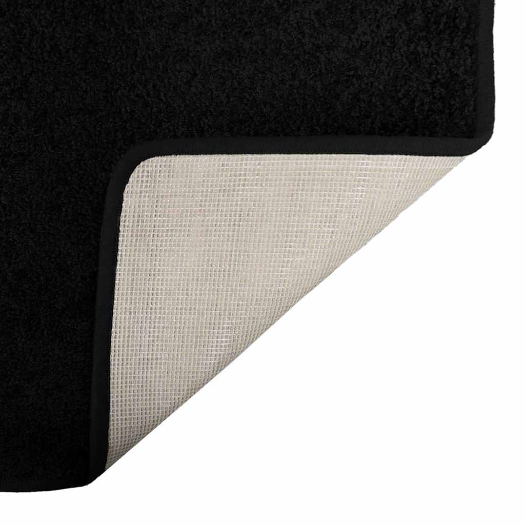 Carpet Runner Black 80 x 400 cm 100% Polypropylene Tuft