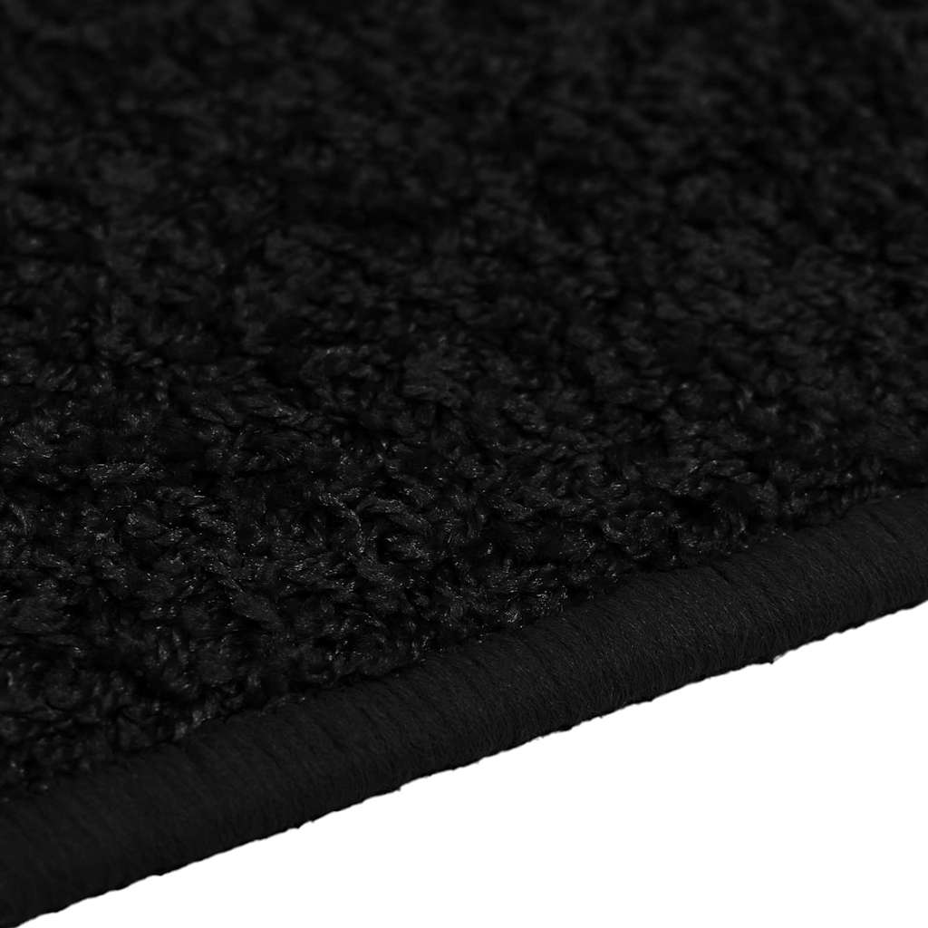 Carpet Runner Black 80 x 400 cm 100% Polypropylene Tuft