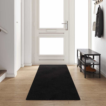 Carpet Runner Black 80 x 400 cm 100% Polypropylene Tuft