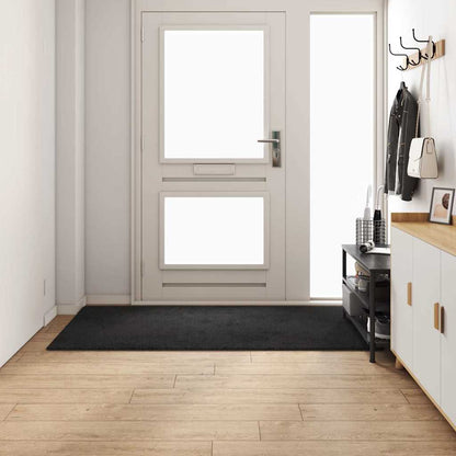 Carpet Runner Black 100 x 200 cm 100% Polypropylene Tuft