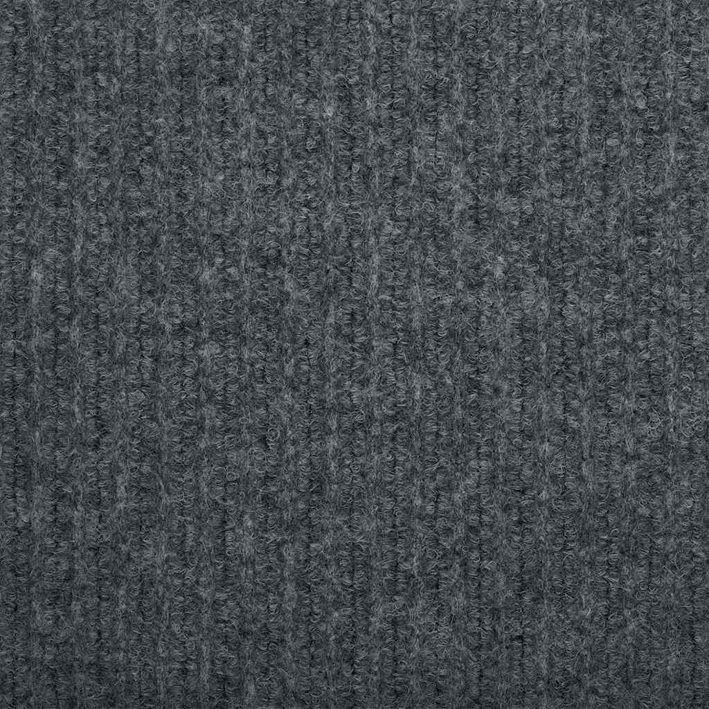 Carpet Runner Grey 80 x 200 cm Fabric