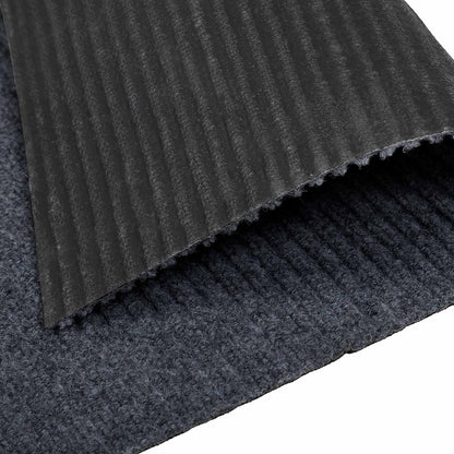 Carpet Runner Grey 80 x 300 cm Fabric