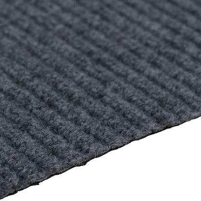 Carpet Runner Grey 80 x 400 cm Fabric