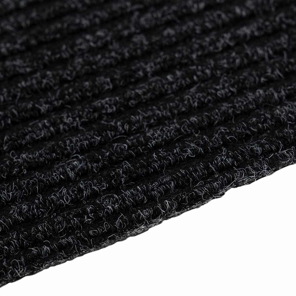 Carpet Runner Anthracite 80 x 150 cm Fabric