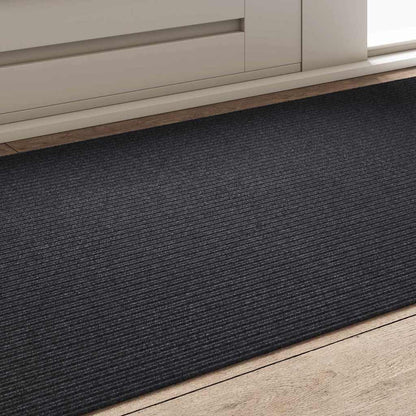 Carpet Runner Anthracite 80 x 150 cm Fabric