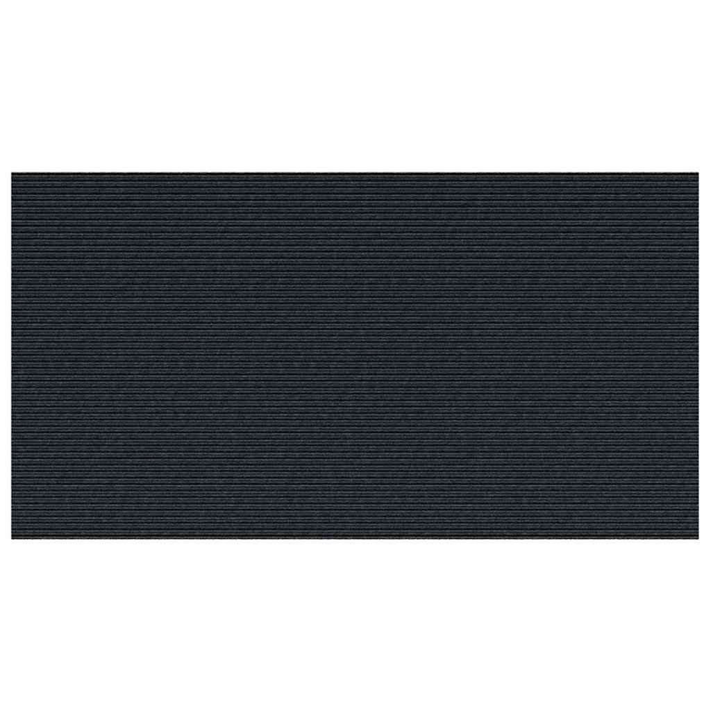Carpet Runner Anthracite 80 x 150 cm Fabric
