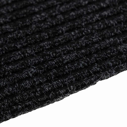 Carpet Runner Anthracite 80 x 250 cm Fabric