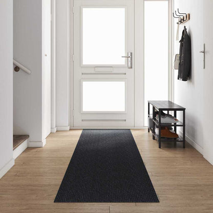 Carpet Runner Anthracite 80 x 500 cm Fabric