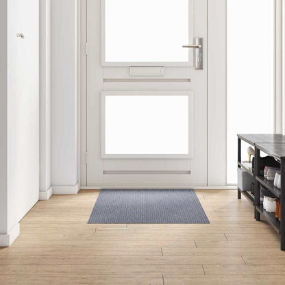 Carpet Runner Light Grey 80 x 150 cm Fabric