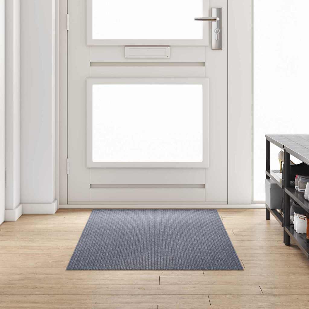 Carpet Runner Light Grey 80 x 200 cm Fabric