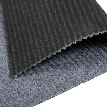 Carpet Runner Light Grey 80 x 300 cm Fabric