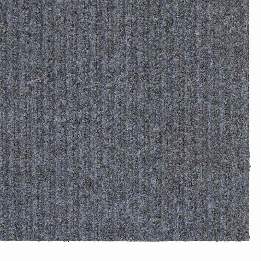 Carpet Runner Light Grey 80 x 400 cm Fabric