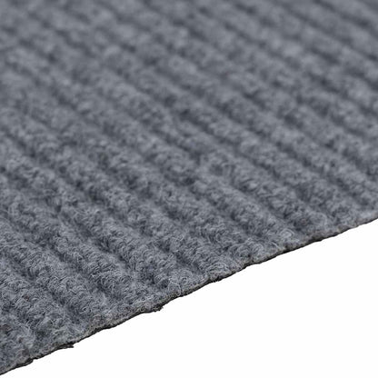 Carpet Runner Light Grey 80 x 500 cm Fabric