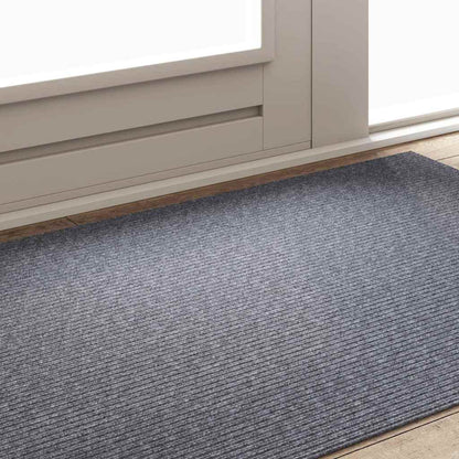 Carpet Runner Light Grey 100 x 150 cm Fabric