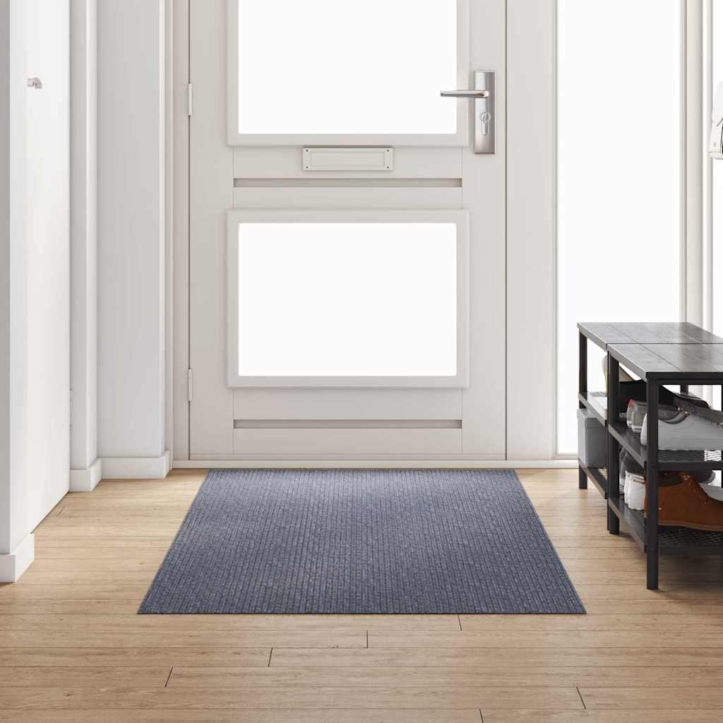 Carpet Runner Light Grey 100 x 250 cm Fabric