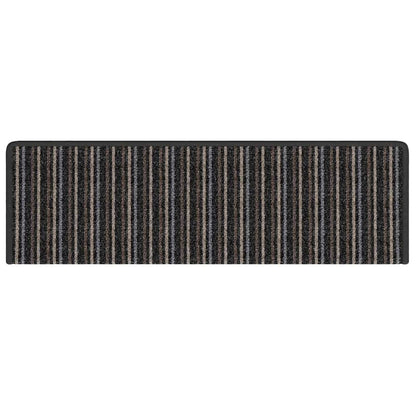 Self-adhesive Stair Mats 15 pcs Anthracite 65 x 21 x 4 cm