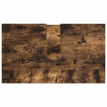 Bathroom Furniture Set 2 pcs Smoked Oak 61 x 35 x 64 cm