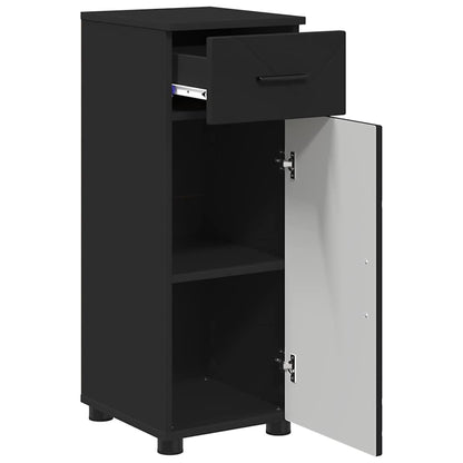 Bathroom Furniture Set 3 pcs Black 61 x 35 x 64 cm