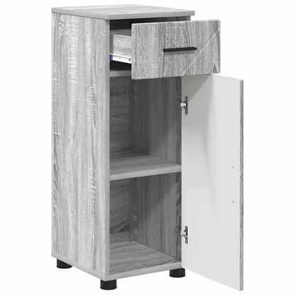 Bathroom Furniture Set 3 pcs Grey Sonoma 61 x 35 x 64 cm