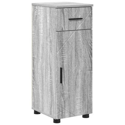 Bathroom Furniture Set 4 pcs Grey Sonoma 61 x 35 x 64 cm
