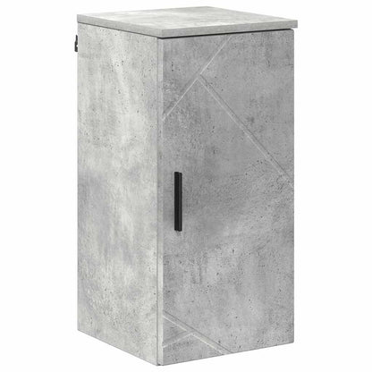 Bathroom Furniture Set with Drawer 5 pcs Concrete Grey