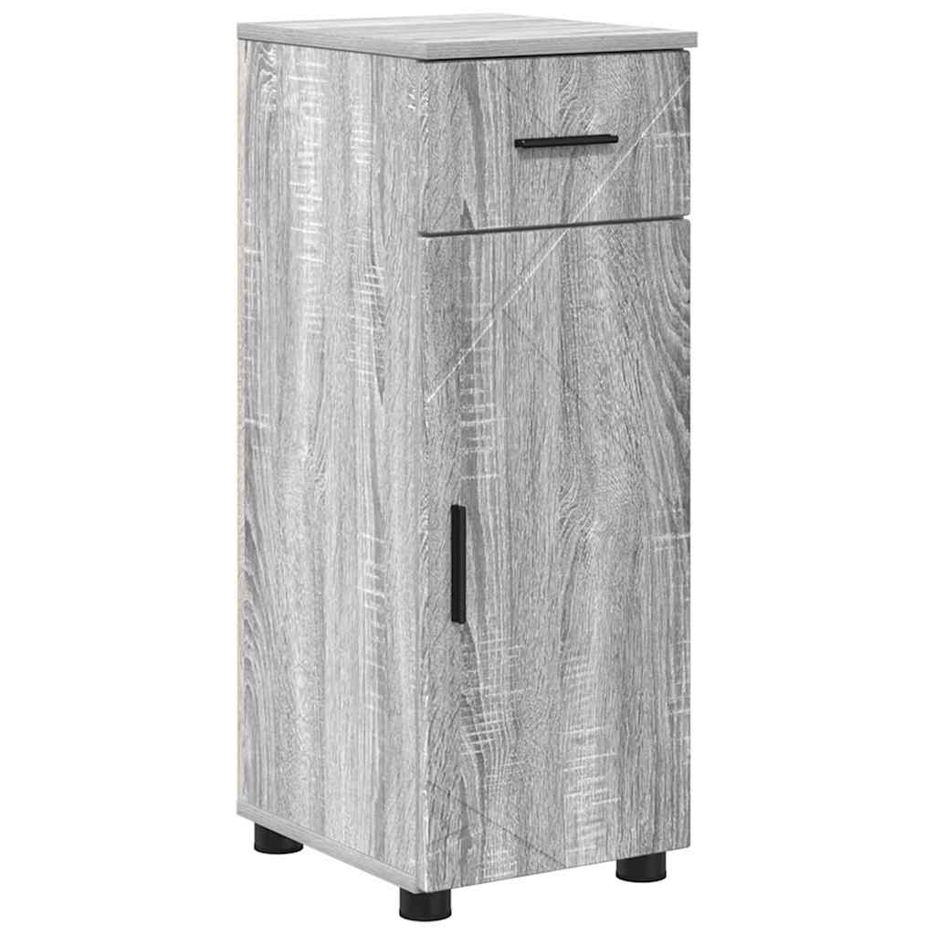 Bathroom Furniture Set 5 pcs Grey Sonoma 61 x 35 x 64 cm