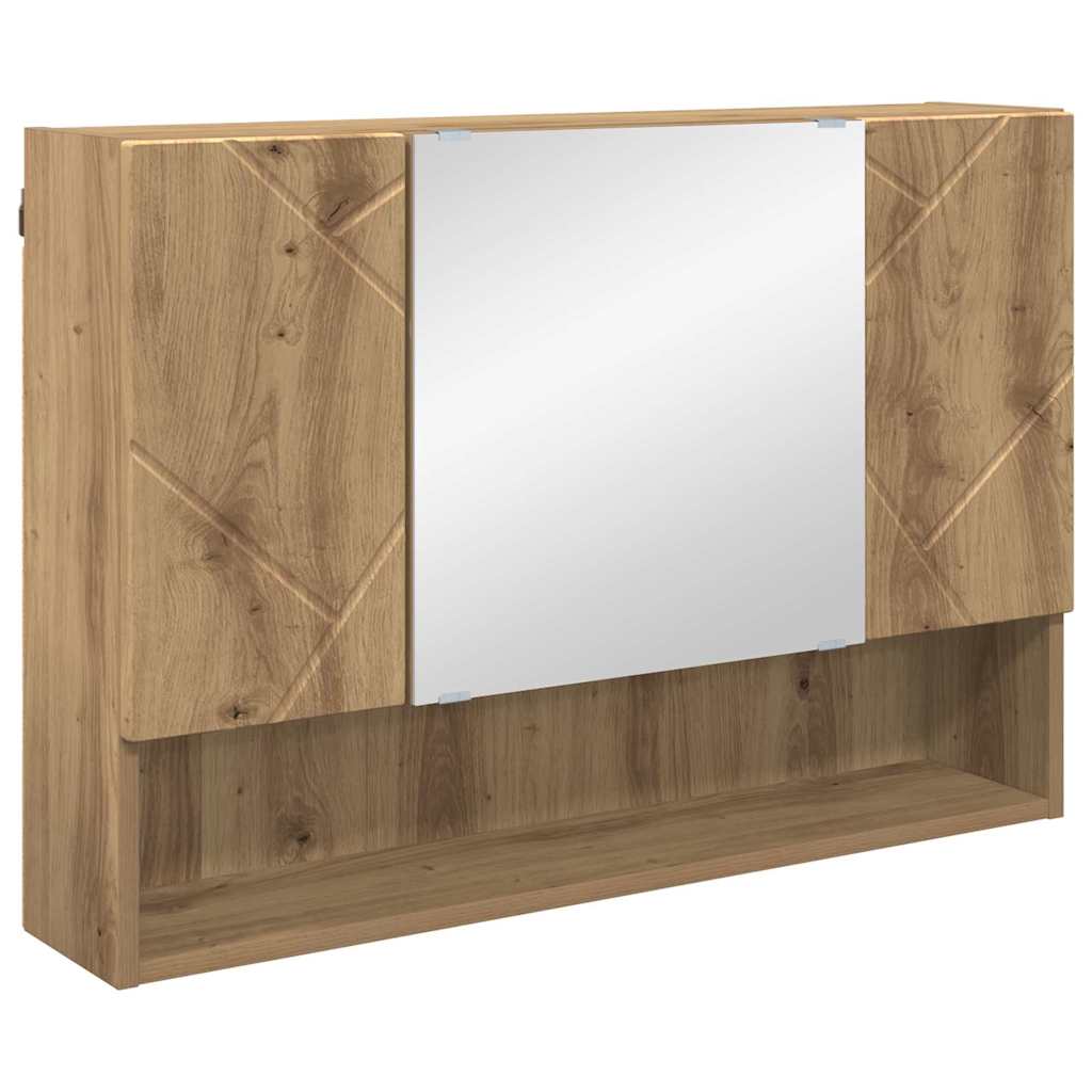 Bathroom Furniture Set 2 pcs Artisan Oak