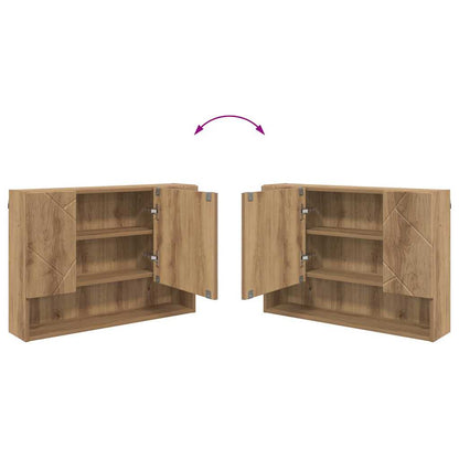 Bathroom Furniture Set 2 pcs Artisan Oak