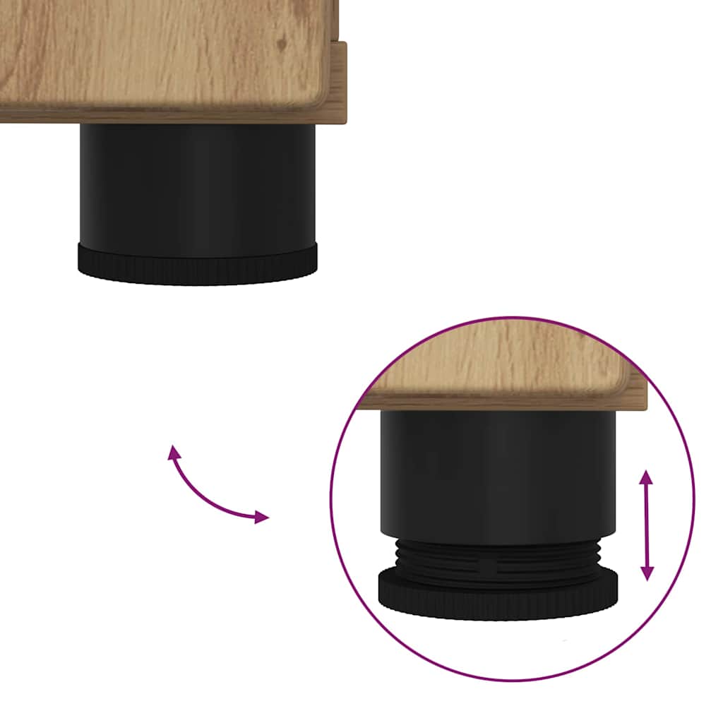 Bathroom Furniture Set 2 pcs Artisan Oak