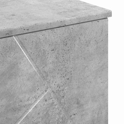 Bathroom Furniture Set with Drawer 3 pcs Concrete Grey