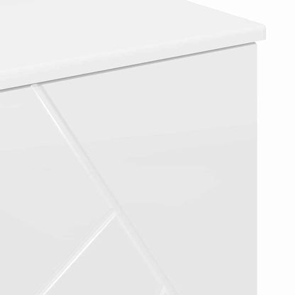 Bathroom Furniture Set with Drawer 3 pcs High Gloss White