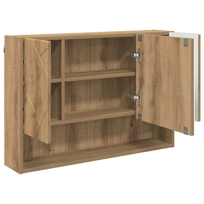 Bathroom Furniture Set 3 pcs Artisan Oak
