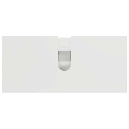 Bathroom Furniture Set with Drawer 4 pcs High Gloss White