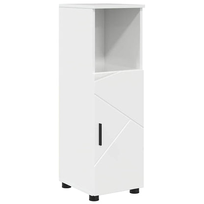 Bathroom Furniture Set with Drawer 5 pcs High Gloss White