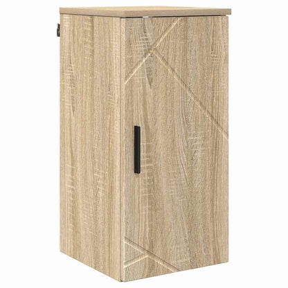 Bathroom Furniture Set with Drawer with Shelf 5 pcs Sonoma Oak