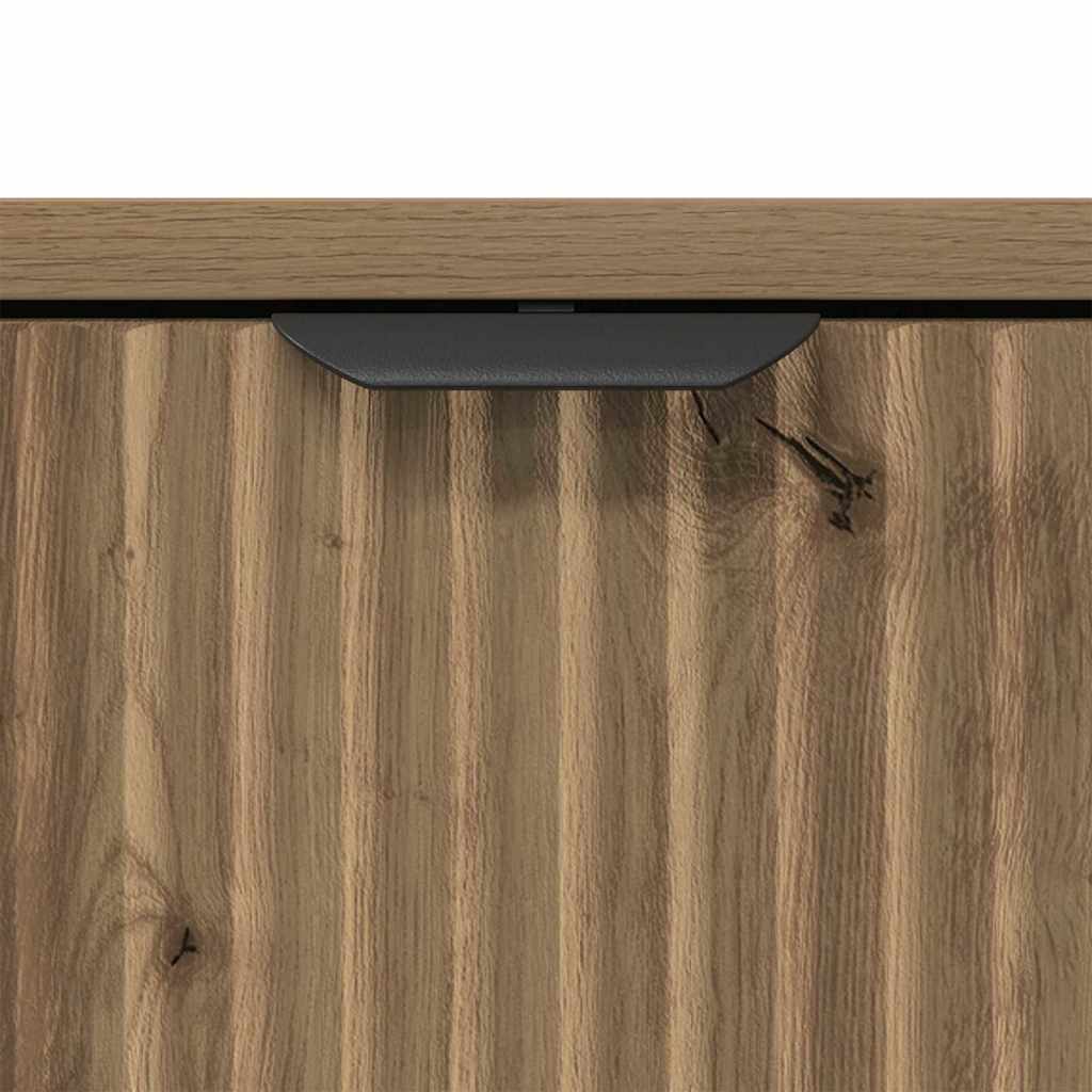 Bathroom Furniture Set with Drawer with Shelf 2 pcs Artisan Oak