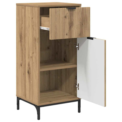 Bathroom Furniture Set with Drawer with Shelf 2 pcs Artisan Oak