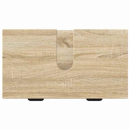 Bathroom Furniture Set 3 pcs Sonoma oak Engineered wood
