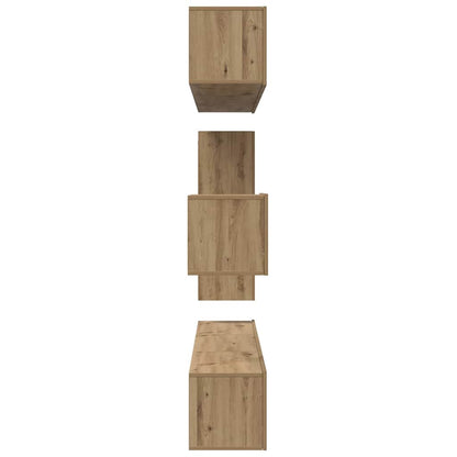 TV Cabinet Set 8 pcs Artisan Oak Engineered Wood