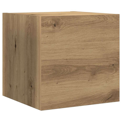 TV Cabinet Set 4 pcs Artisan Oak Engineered Wood