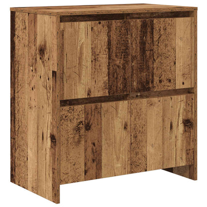 Sideboard 3 pcs Old Wood 70 x 41 x 75 cm Engineered Wood