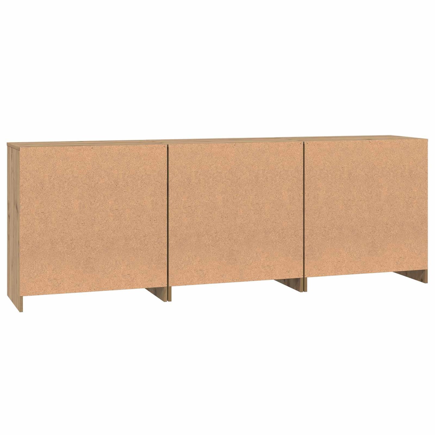 Sideboard 3 pcs Artisan Oak 70 x 41 x 75 cm Engineered Wood