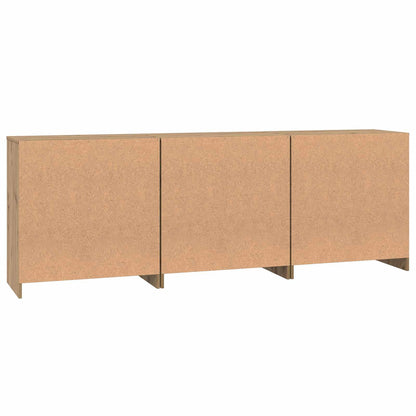 Sideboard 3 pcs Artisan Oak 70 x 41 x 75 cm Engineered Wood