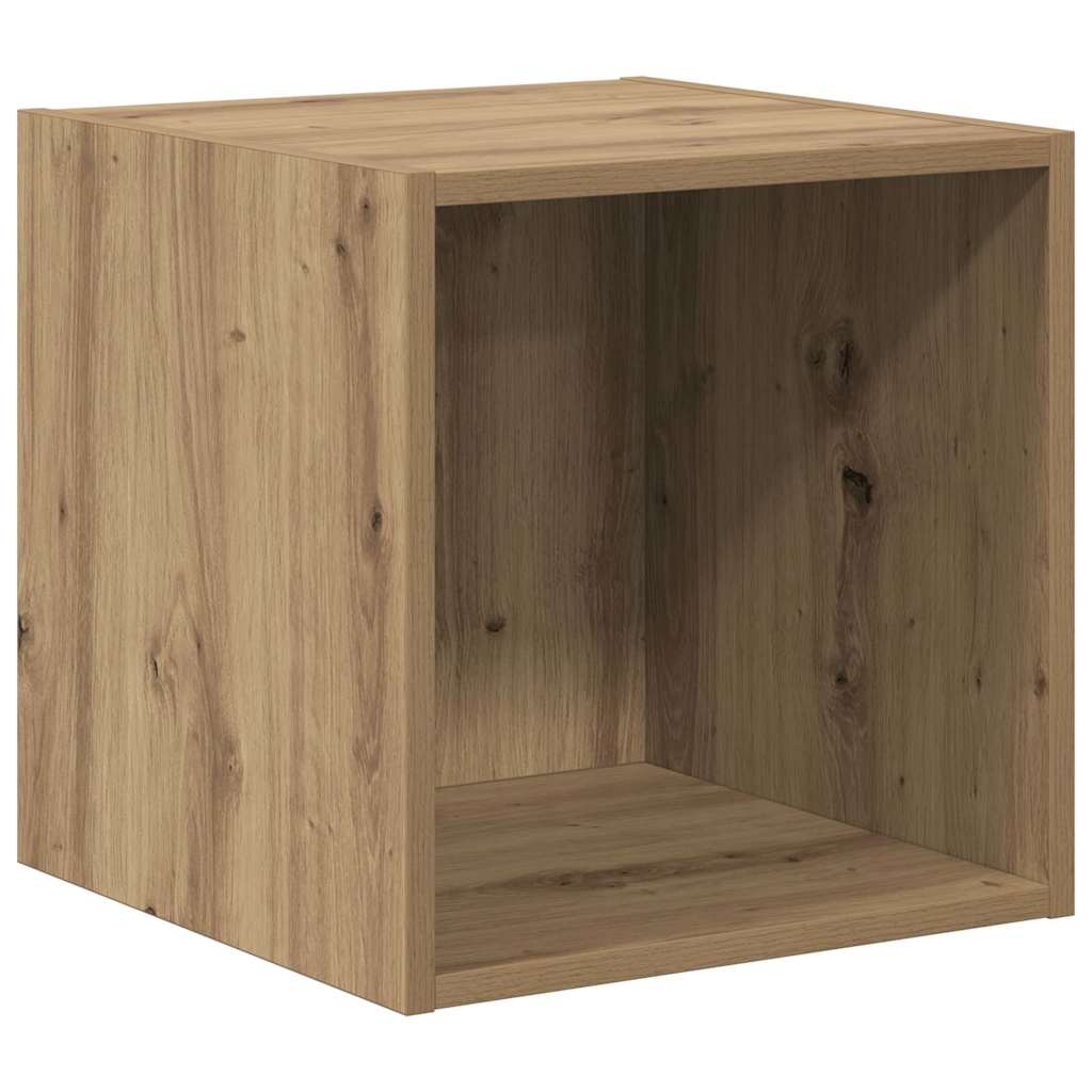 TV Cabinet Set Wall-mounted 2 pcs Artisan Oak Engineered Wood